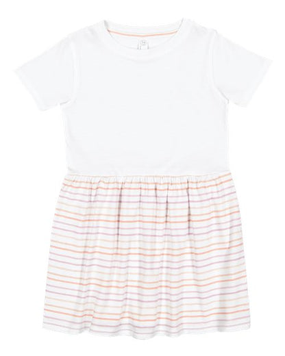 Rabbit Skins Toddler Fine Jersey Dress 5333