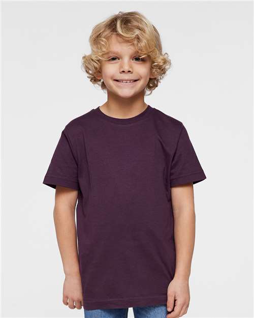 LAT Youth Fine Jersey Tee 6101 Plum
