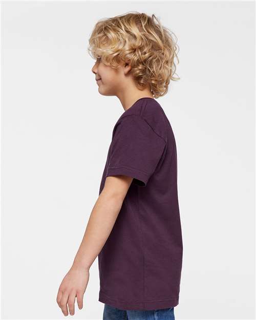 LAT Youth Fine Jersey Tee 6101 Plum