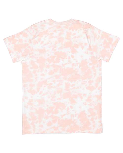 LAT Youth Fine Jersey Tee 6101 Rose Tie Dye