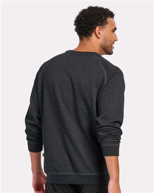 Custom EmbroideredBoxercraft Men's French Terry Crewneck Sweatshirt 12414 Charcoal Heather