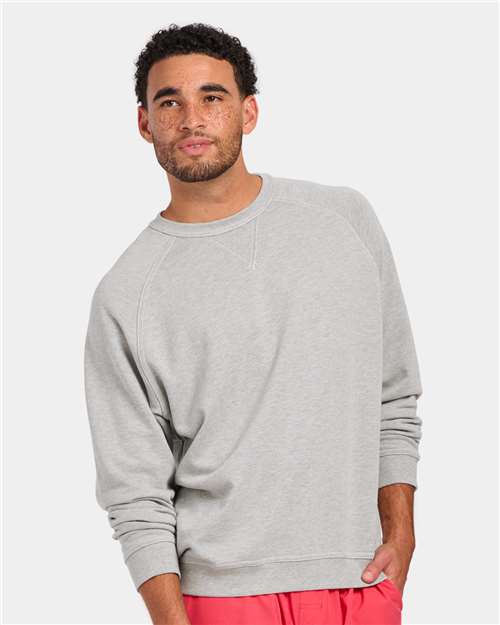 Custom Embroidered  Boxercraft French Terry Crew Pullover BM5104  