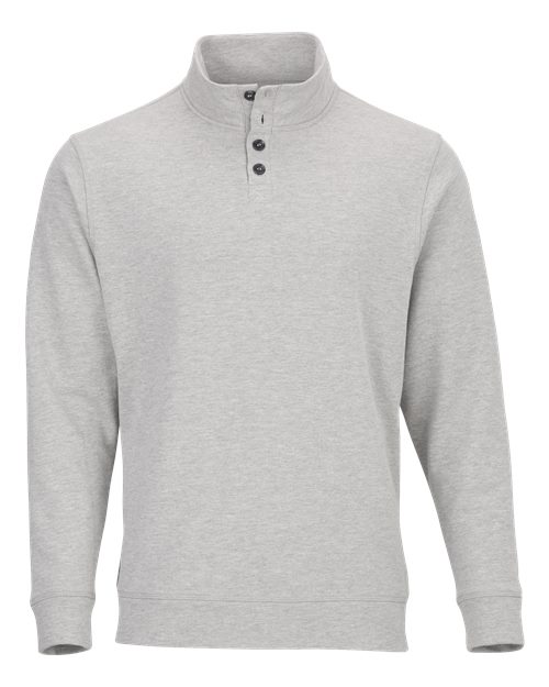 Boxercraft Men's French Terry Button Pullover BM5209