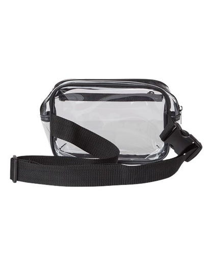 Liberty Bags Clear Stadium 2-Pocket Fanny Pack/Crossbody Bag 5778