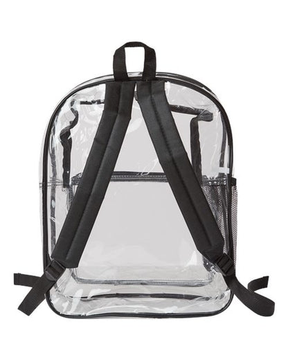 Liberty Bags Large 17" Heavy Duty Clear Backpack 7013
