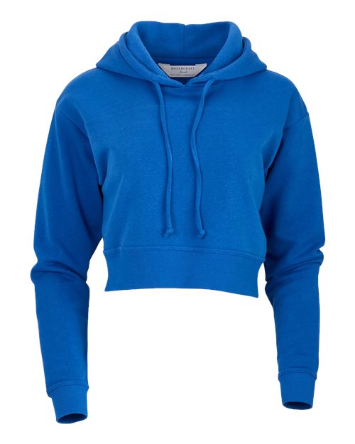 Boxercraft Women's Cropped Fleece Hooded Sweatshirt BW5404
