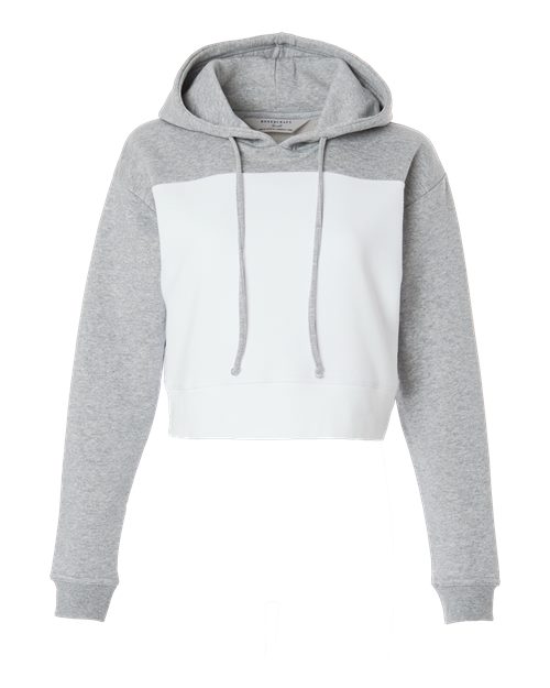 Boxercraft Women's Cropped Fleece Hooded Sweatshirt BW5404