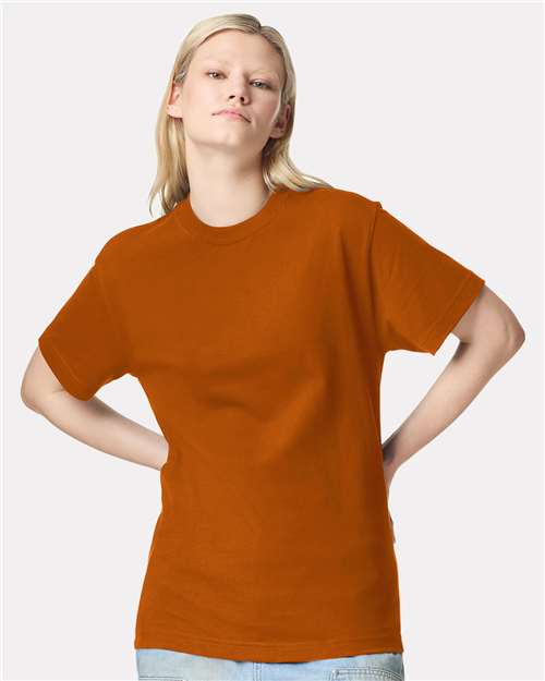 Custom Embroidered  American Apparel Super Heavyweight Tee 9001  