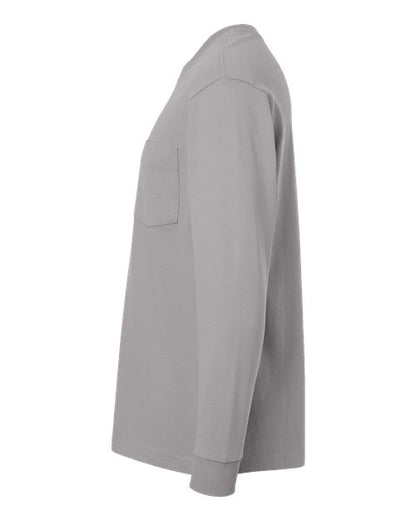 American Apparel Super Heavyweight Long Sleeve Pocket Tee 9410