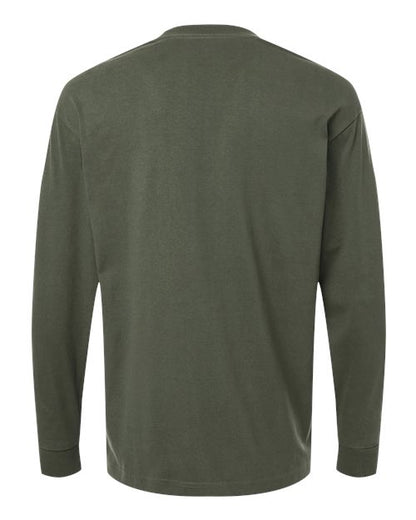 American Apparel Super Heavyweight Long Sleeve Pocket Tee 9410