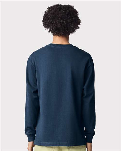 American Apparel Super Heavyweight Long Sleeve Pocket Tee 9410