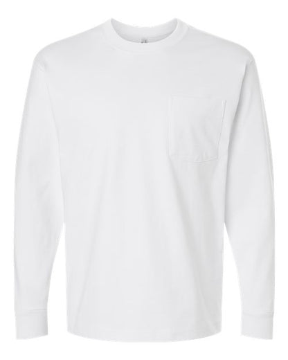 American Apparel Super Heavyweight Long Sleeve Pocket Tee 9410