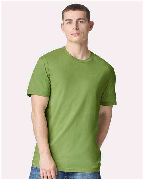 Custom Embroidered  American Apparel Fine Jersey Tee 2001 Nephrite