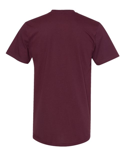 American Apparel Fine Jersey Tee 2001 Burgundy