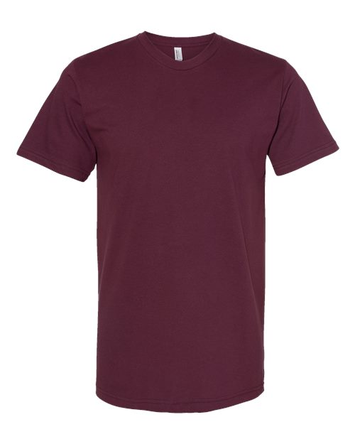 American Apparel Fine Jersey Tee 2001 Burgundy