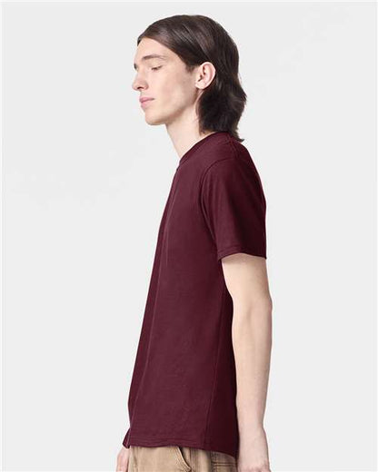American Apparel Fine Jersey Tee 2001 Burgundy