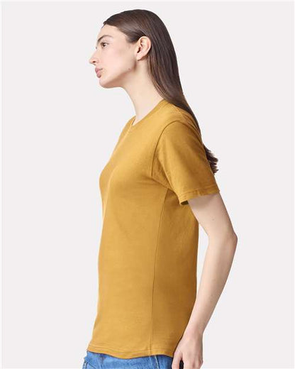 American Apparel Fine Jersey Tee 2001 Mustard