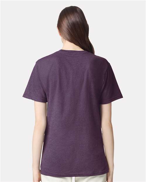 American Apparel CVC Tee 2001CVC Heather Eggplant