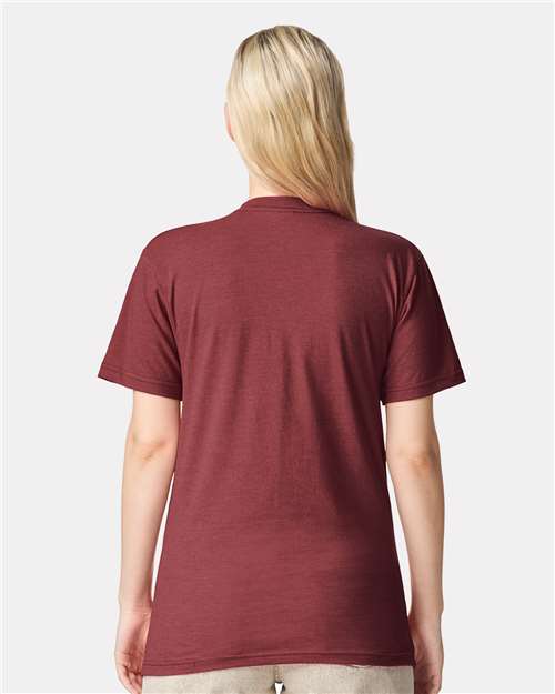 American Apparel CVC Tee 2001CVC Heather Burgundy