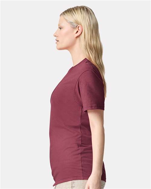 American Apparel CVC Tee 2001CVC Heather Cranberry