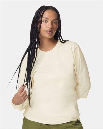 Custom Embroidered  American Apparel Fine Jersey Long Sleeve Tee 2007  