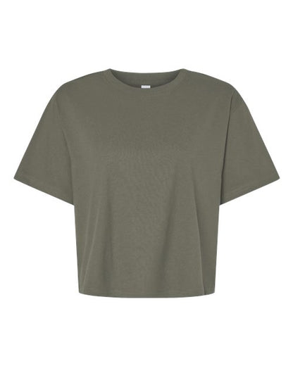 American Apparel Women's Fine Jersey Boxy Tee 102