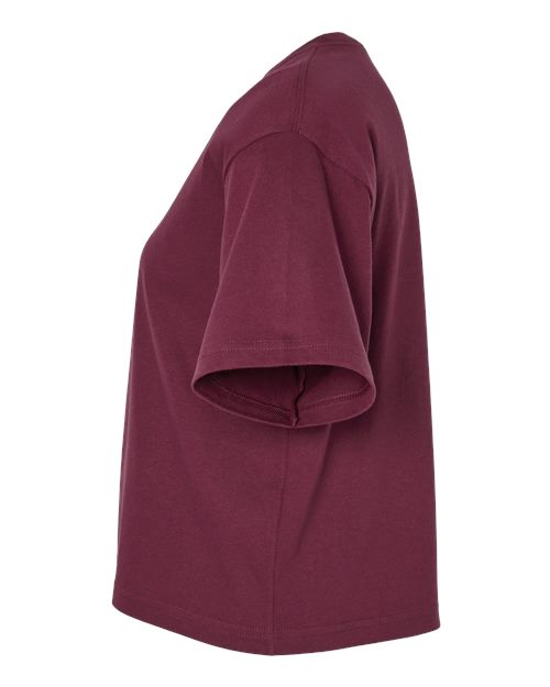 American Apparel Women's Fine Jersey Boxy Tee 102