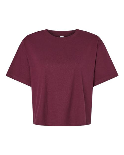 American Apparel Women's Fine Jersey Boxy Tee 102