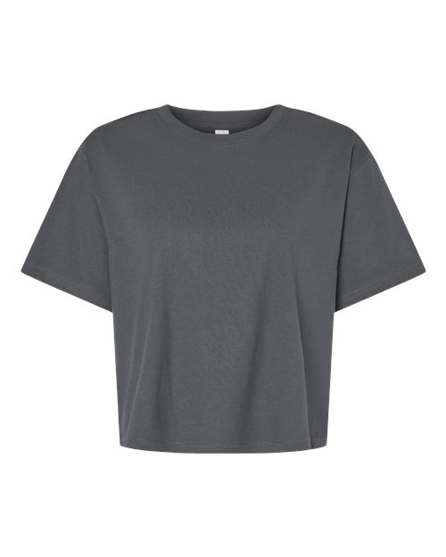 American Apparel Women's Fine Jersey Boxy Tee 102
