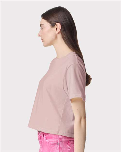 American Apparel Women's Fine Jersey Boxy Tee 102