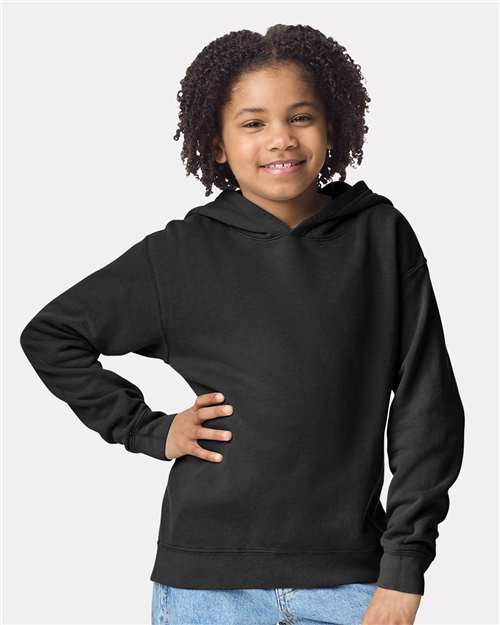 Comfort Colors Youth Garment-Dyed Lightweight Hooded Sweatshirt 12441