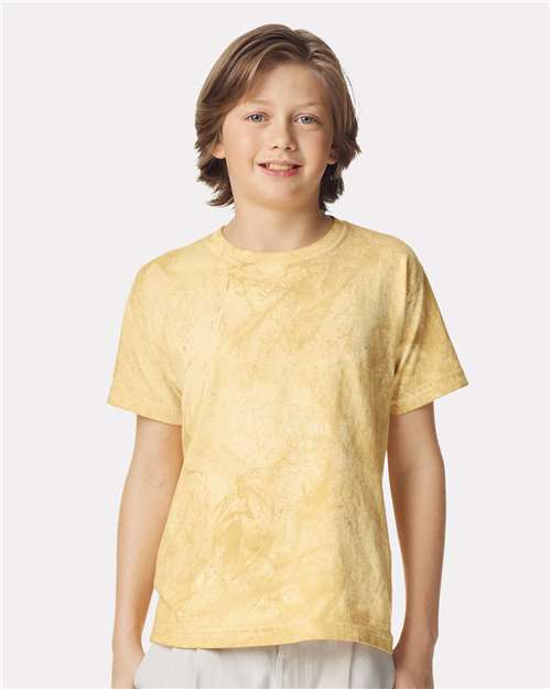 Custom Embroidered  Comfort Colors Colorblast™ Youth Heavyweight T-Shirt 1745Y  