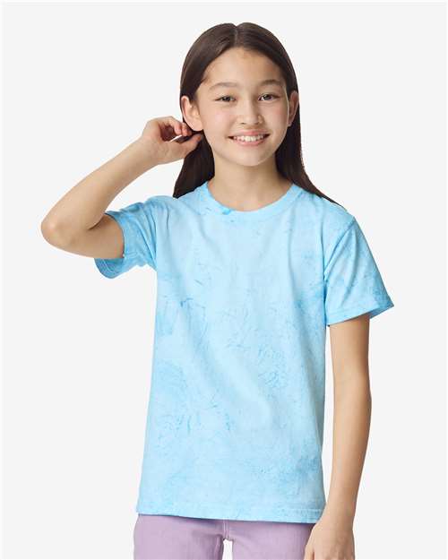 Custom Embroidered  Comfort Colors Colorblast™ Youth Heavyweight T-Shirt 1745Y  
