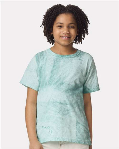 Custom Embroidered  Comfort Colors Colorblast™ Youth Heavyweight T-Shirt 1745Y  