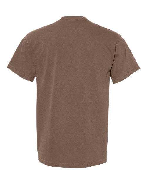 Comfort Colors Garment-Dyed Heavyweight Pocket T-Shirt 6030 Espresso