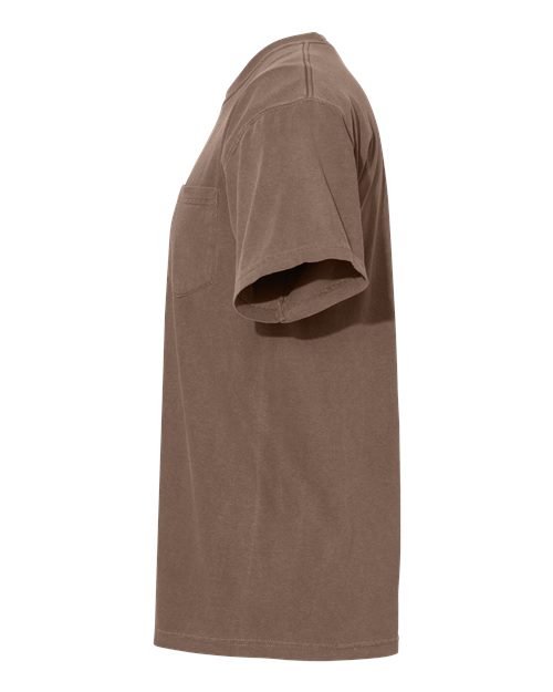 Comfort Colors Garment-Dyed Heavyweight Pocket T-Shirt 6030 Espresso