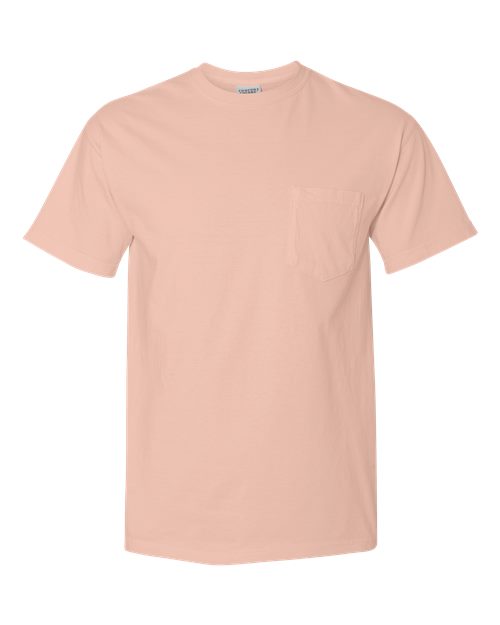 Comfort Colors Garment-Dyed Heavyweight Pocket T-Shirt 6030 Peachy