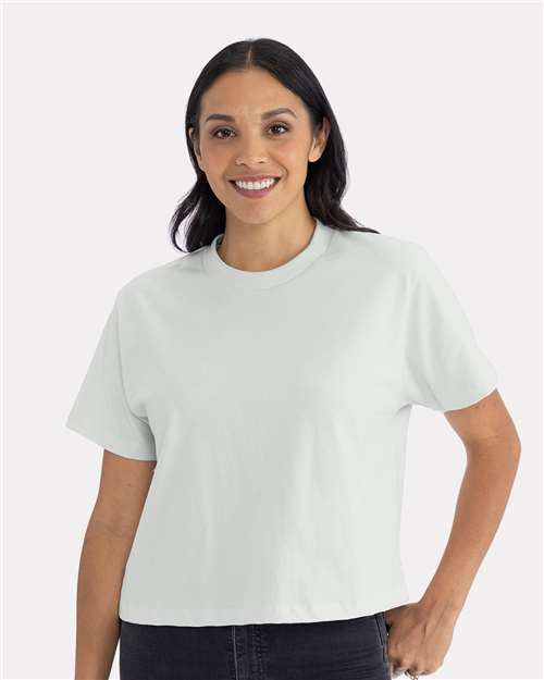 Custom Embroidered  Next Level Women's Heavyweight Boxy T-Shirt 7610  