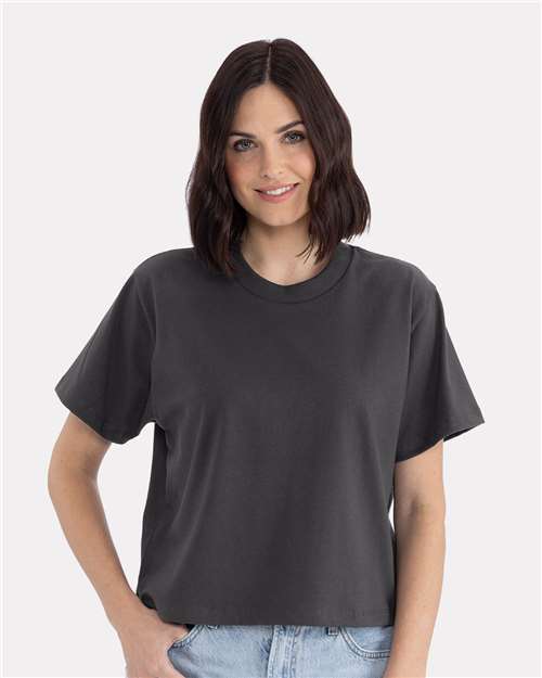 Custom Embroidered  Next Level Women's Heavyweight Boxy T-Shirt 7610  