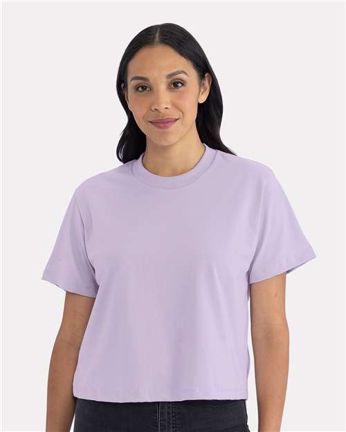 Custom Embroidered  Next Level Women's Heavyweight Boxy T-Shirt 7610  