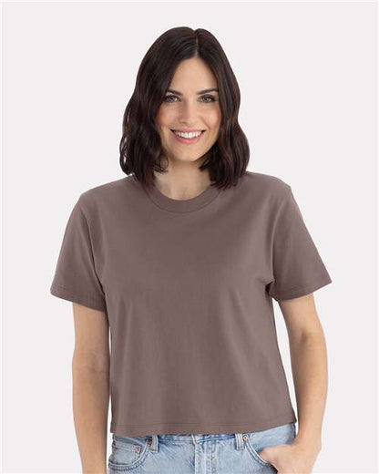 Custom Embroidered  Next Level Women's Heavyweight Boxy T-Shirt 7610  