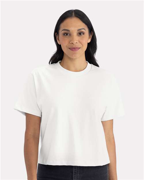 Custom Embroidered  Next Level Women's Heavyweight Boxy T-Shirt 7610  