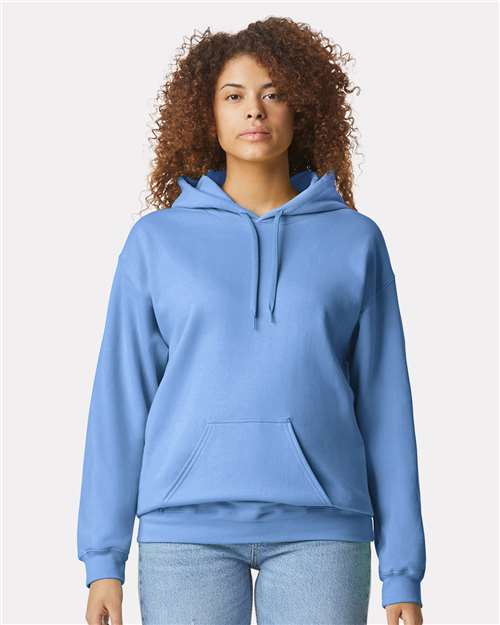Custom Embroidered  Gildan Softstyle® Midweight Hooded Sweatshirt SF500 Carolina Blue