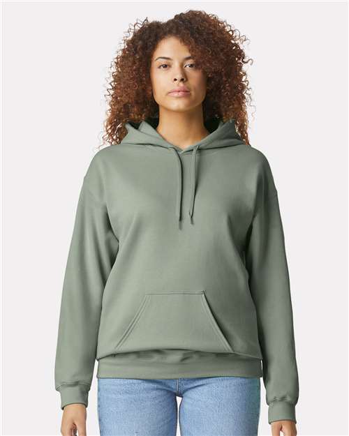 Custom Embroidered  Gildan Softstyle® Midweight Hooded Sweatshirt SF500 Sage