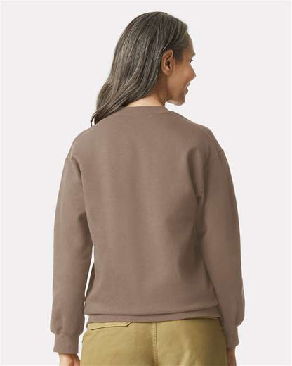 Gildan Softstyle® Midweight Crewneck Sweatshirt SF000 Brown Savana