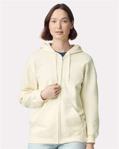Custom Embroidered  Gildan Softstyle® Full-Zip Hooded Sweatshirt SF600  