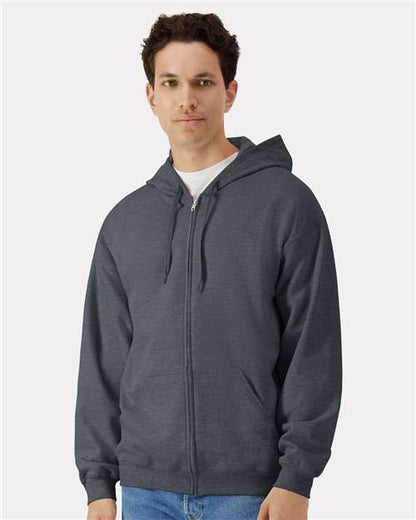 Custom Embroidered  Gildan Softstyle® Full-Zip Hooded Sweatshirt SF600  