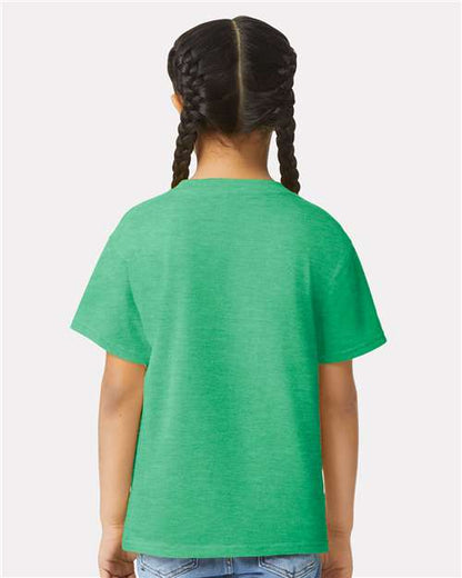 Gildan Softstyle® Youth T-Shirt 64000B Heather Irish Green