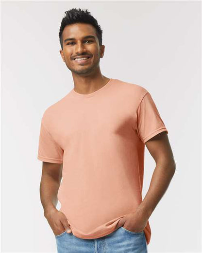 Custom Embroidered  Gildan Heavy Cotton™ T-Shirt 5000 Dusty Rose