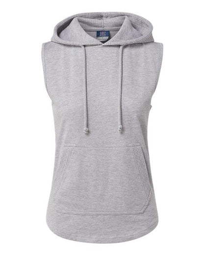 MV Sport Women's Kinsley Sleeveless Hooded Sweatshirt W24131